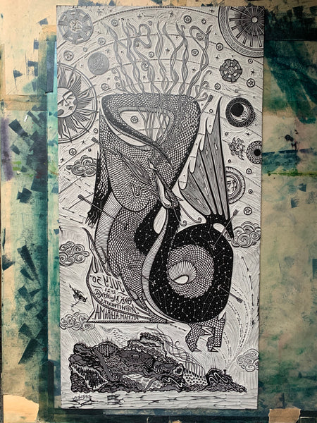 SOLD OUT - Phish tour poster - Pelham AL, signed ARTIST EDITION